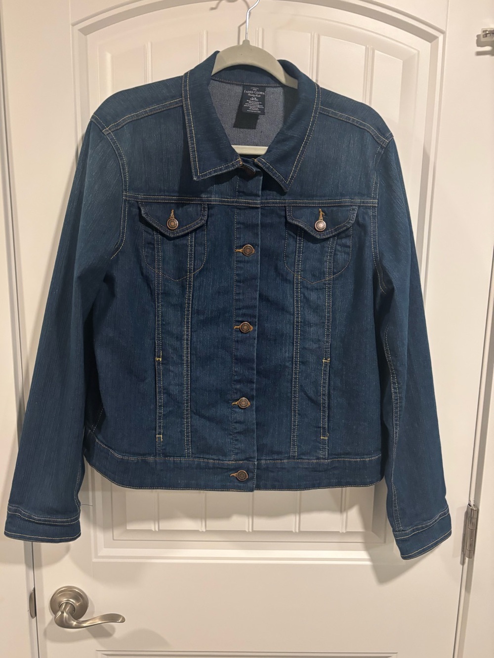 Women’s denim jacket, size 12-14